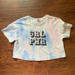 Baby doll/ crop top shirt